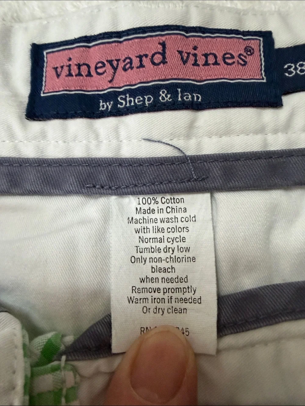 Vineyard Vines Mint Green Gingham Flat-Front Shorts